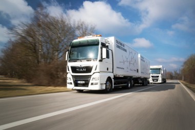 MAN Platooning Foto 1